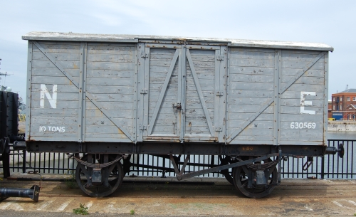 GER  630569 Goods Van built 1910