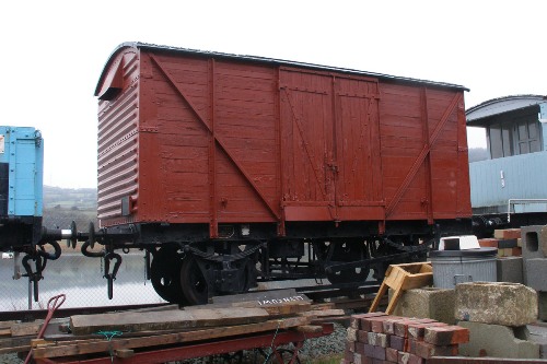 BR  KDB 770804 Goods Van built 1956