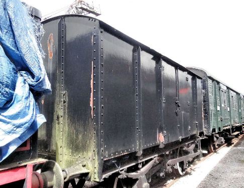 GWR  W 1054xx Gunpowder Van built 1924