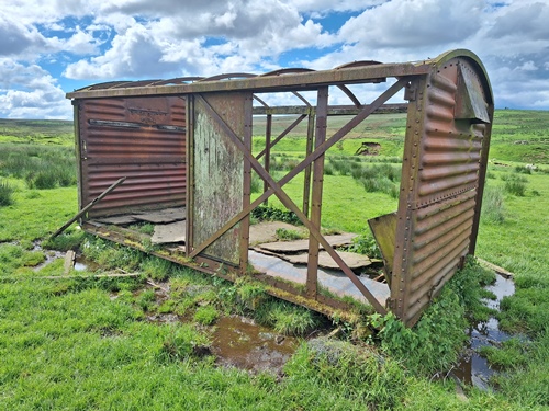 BR  B 855xxx (body only) Pallet Van built 1961