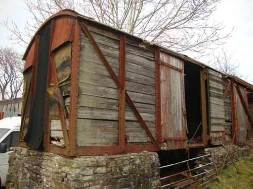 GWR  W 139xxx (body only) Goods Van built 1939