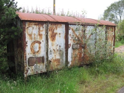 GWR  W 105557 (body only) Gunpowder Van built 1926