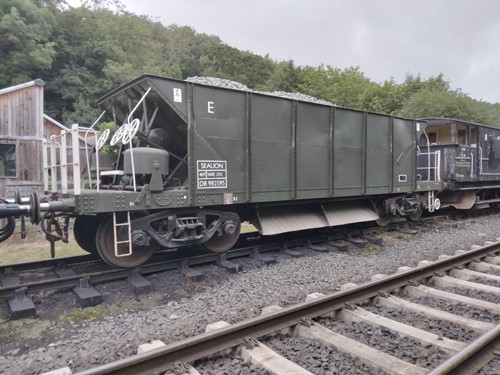 BR  DB 982595 Ballast Hopper built 1972