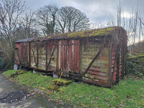 GWR  W1128xx (body only) Goods Van built 1930