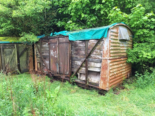 BR  B 78xxxx (body only) Goods Van built 1959