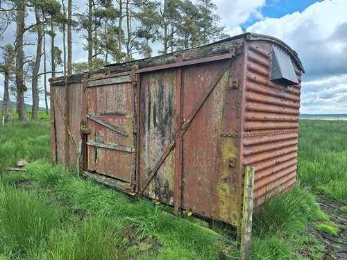 LMSR  M 525481 (body only) Goods Van built 1944