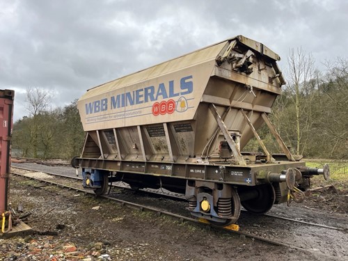 PO  WBB 30006 Aggregate Hopper built 1982