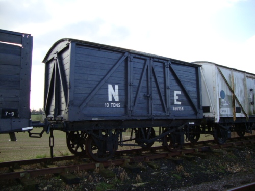 GER  620156 Goods Van built 1899