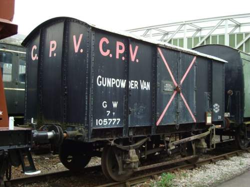 GWR  105777 Gunpowder Van built 1940