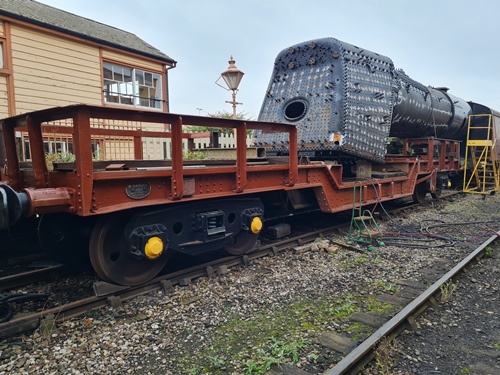 BR  B 949578 Steel Slab/Coil Wagon built 1962