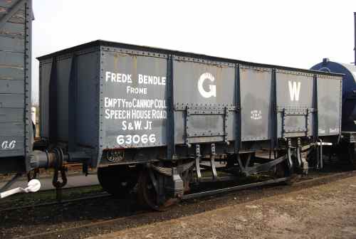 GWR  63066 Loco Coal Wagon built 1946