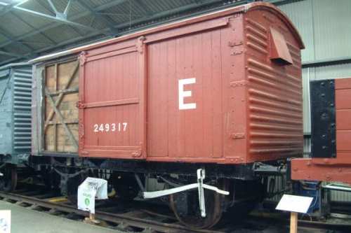 LNER  E 249317 Goods Van built 1942