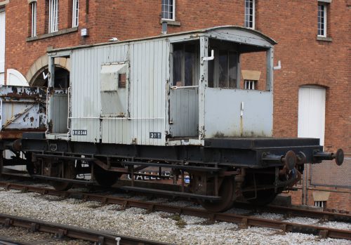 BR  DB 950344 Goods Brake Van built 1949