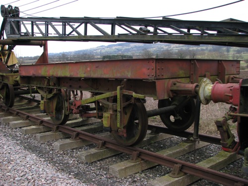 LNER  E 286043 Single Bolster built 1947