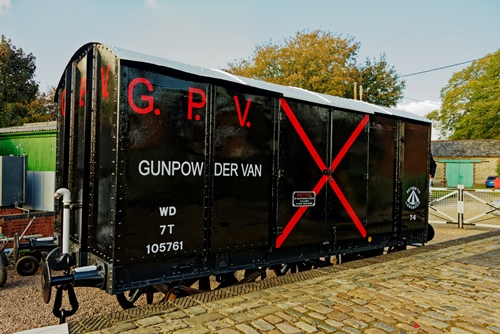 GWR  W 105761 (fictitious) Gunpowder Van 