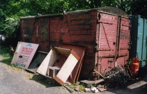 BR  BD 4538B General Goods Container built 1950