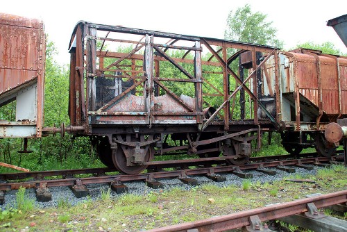 BR  B 770096 Pallet Van built 1955