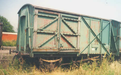 BR  B 773032 Pallet Van built 1956