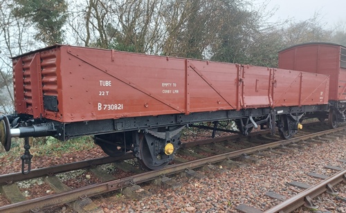 BR  B 730821 Tube Wagon built 1960