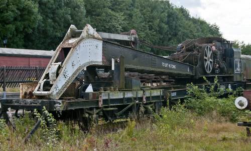 LNER  ADRC 95222 Breakdown Crane built 1948