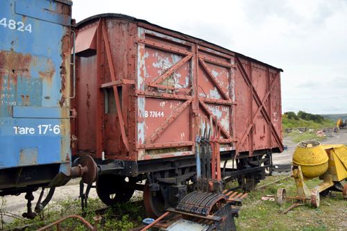 BR  B 776442 Pallet Van built 1958