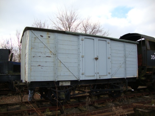 GER  E 6xxxxx Goods Van built 1916