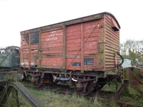 BR  B 753722 Goods Van built 1950