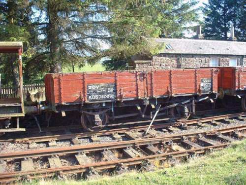 BR  KDB 740080 Pipe Wagon built 1949