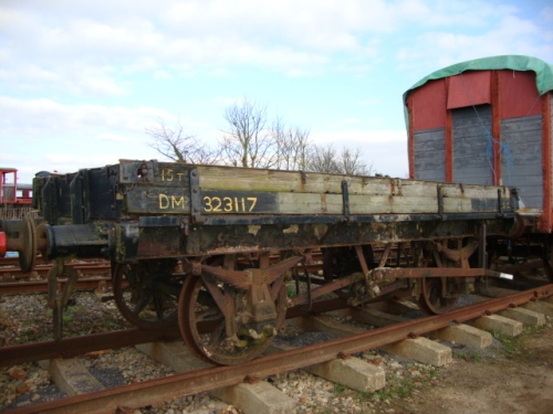 CR  DM 323117 Pig Iron Wagon built 1912