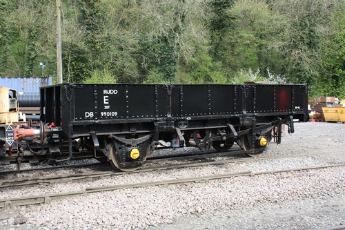 BR  DB 990109 Ballast/Sleeper Wagon built 1951