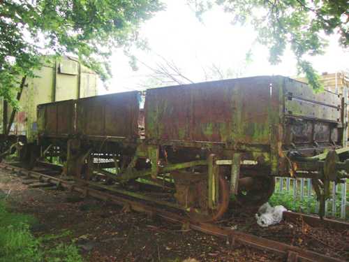 BR DB 986100 Ballast/Sleeper Wagon built 1957