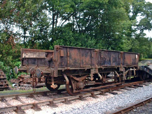 BR DB 984176 Ballast/Sleeper Wagon built 1958