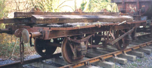 LMSR M 105114 (frame only) Goods Wagon built 1928