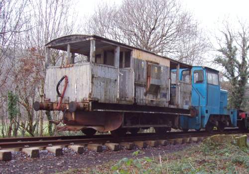 BR DB 993820 Ballast/Plough Brake Van built 1957